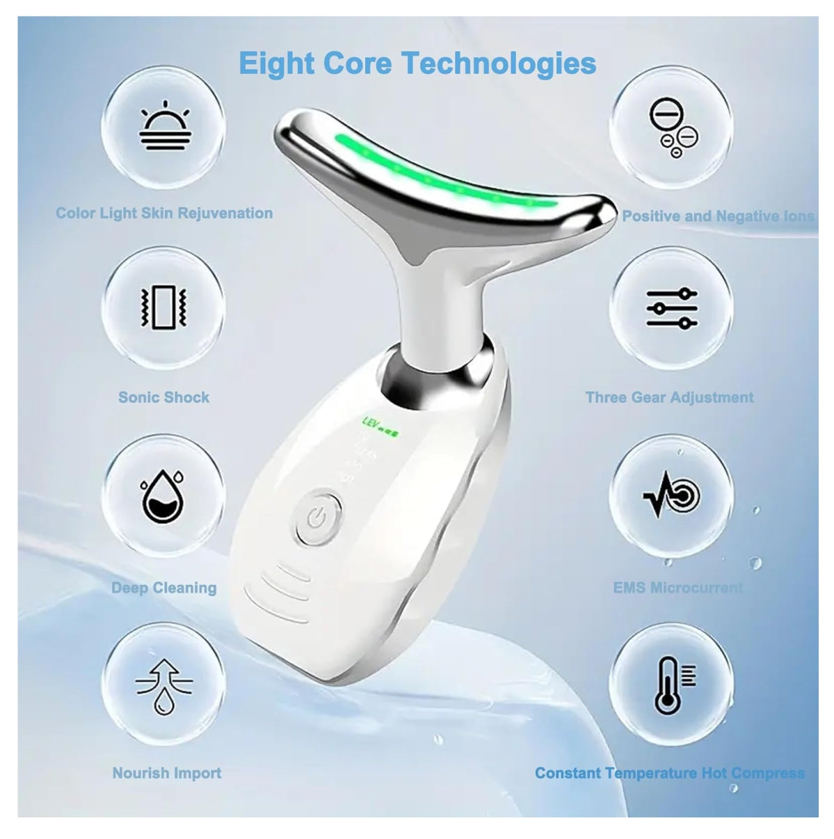 Masajeador Facial Eléctrico